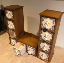 Small china drawers